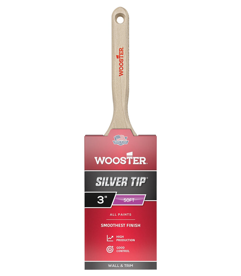 Wooster SILVER TIP® Straight Edge Brush